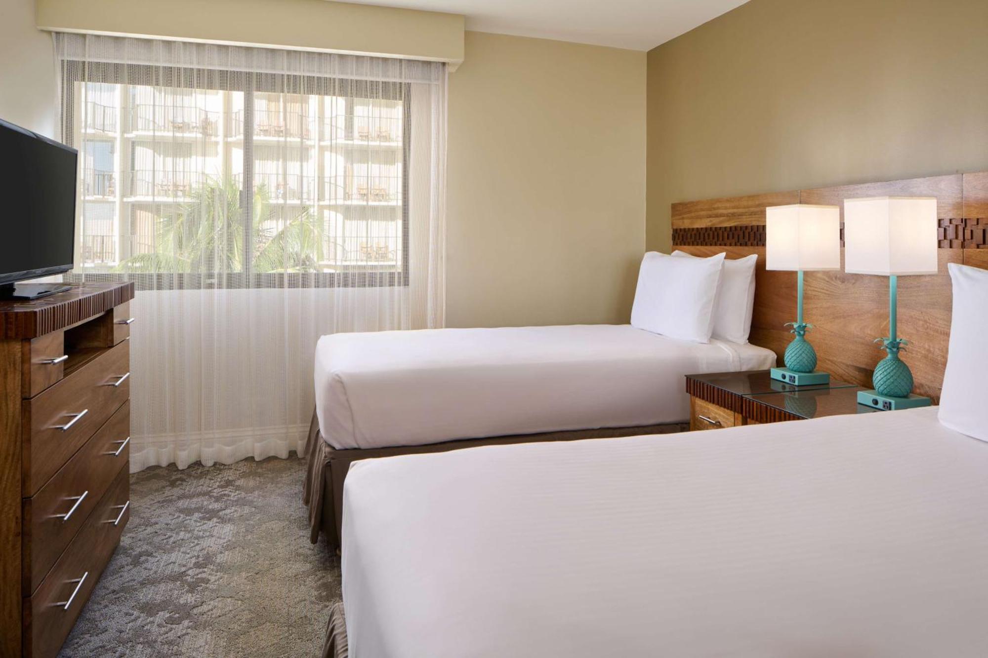 هونولولو أستون وايكيكي بيتش تاور المظهر الخارجي الصورة A bedroom at the Hilton Las Vegas